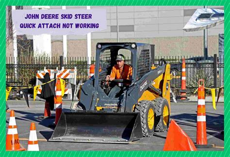 john deere skid steer quick attach not working|john deere quick attach conversion.